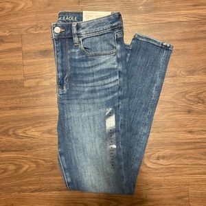 Super Hi Rise Jegging 6 Short Medium Bright Indigo